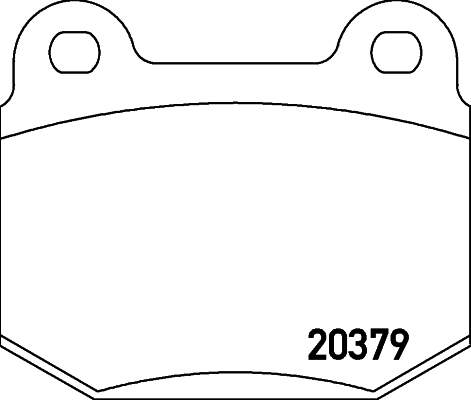 TEXTAR 2037901 Bremsbelagsatz, Scheibenbremse