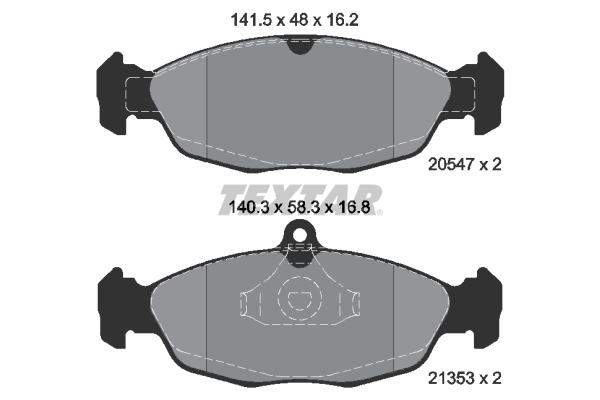 TEXTAR 2054701 Q+ Brake Pad...