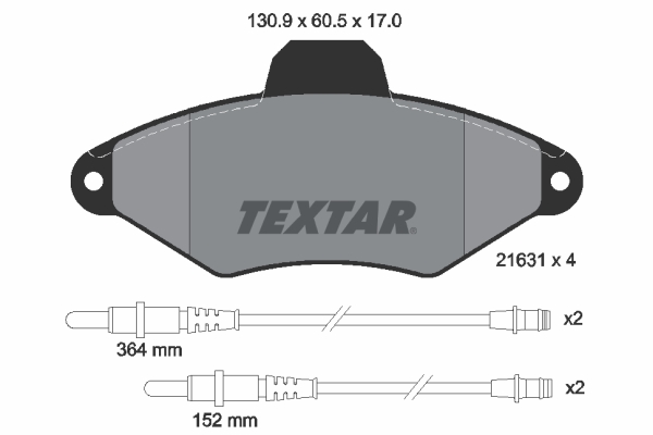 TEXTAR 2163102 Sada...