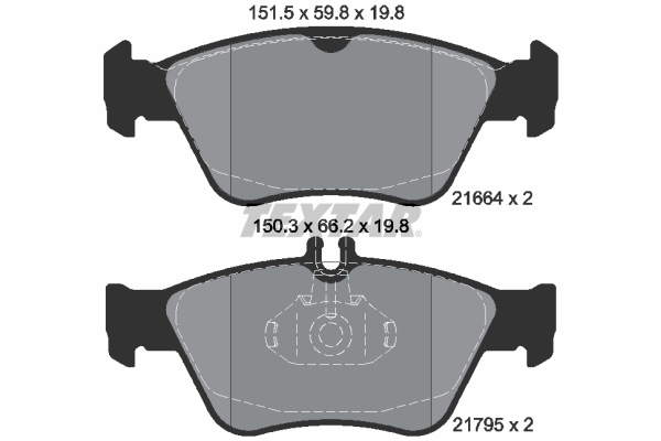 TEXTAR 2166404 Q+ Brake Pad...