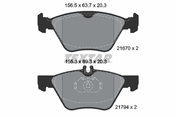 TEXTAR 2167001 Q+ Brake Pad...