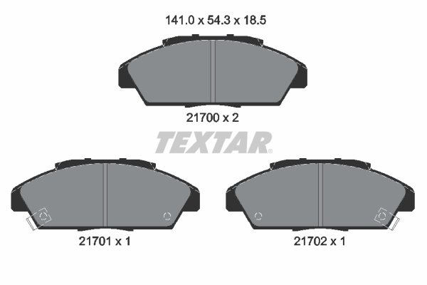 TEXTAR 2170001 Sada...