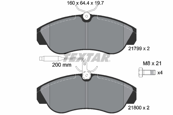 TEXTAR 2179901 Sada...