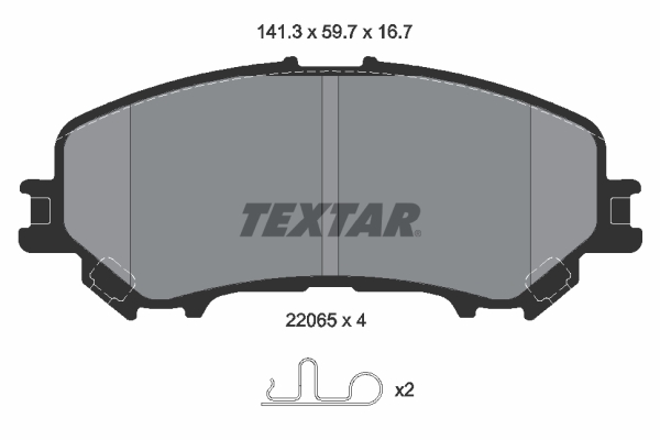 TEXTAR 2206503 Kit...