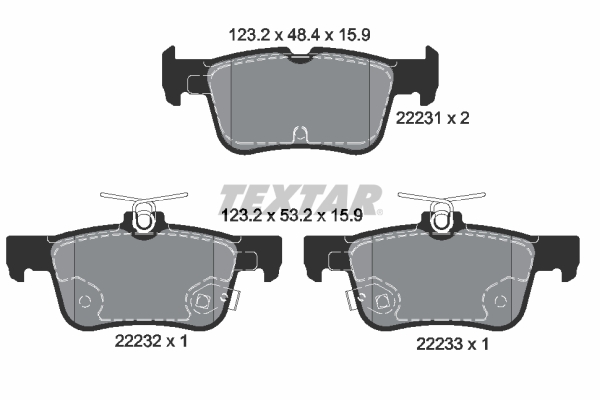 TEXTAR 2223101 Kit...