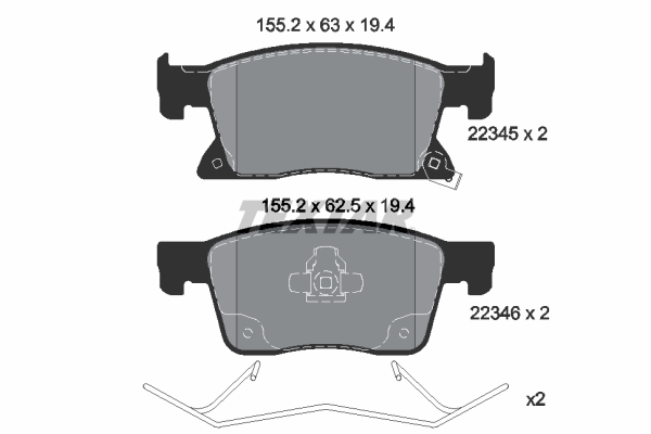 TEXTAR 2234501 Kit...