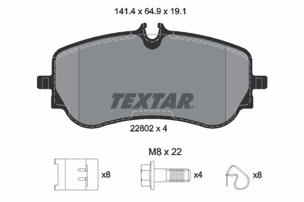 TEXTAR 2280201 Q+ set...
