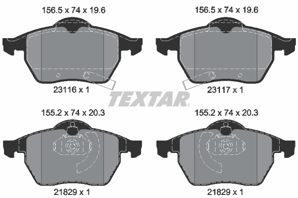 TEXTAR 2311602 Sada...