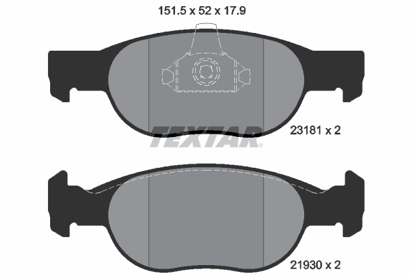 TEXTAR 2318101 Sada...