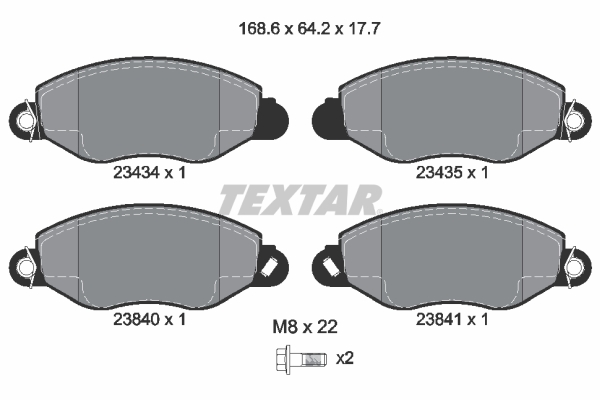 TEXTAR 2343401 Kit...