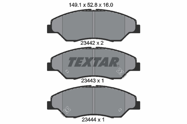 TEXTAR 2344201 Sada...