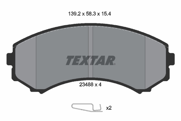 TEXTAR 2348801 set placute...