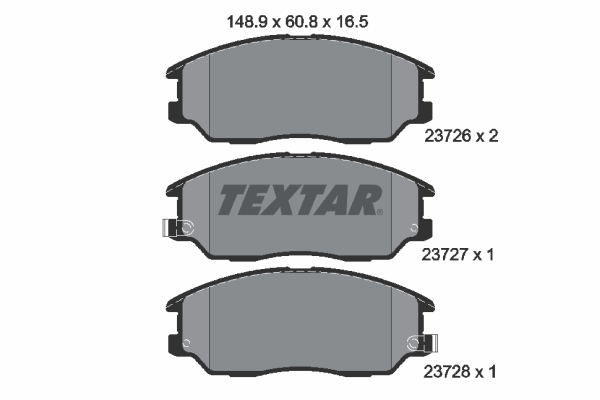 TEXTAR 2372601 комплект...