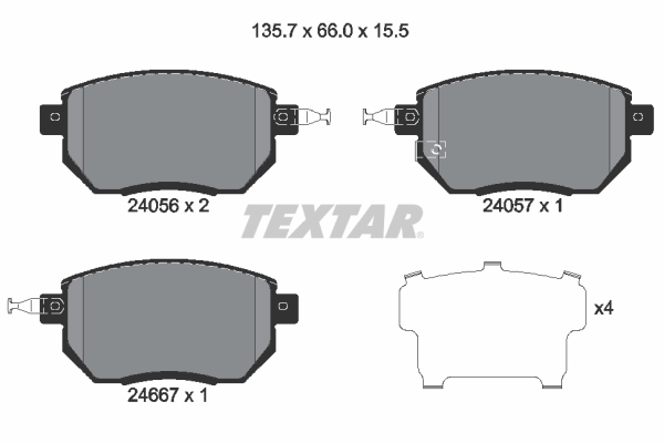 TEXTAR 2405601 Sada...