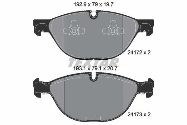 TEXTAR 2417201 Q+ set...