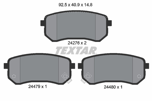 TEXTAR 2427601 Kit...