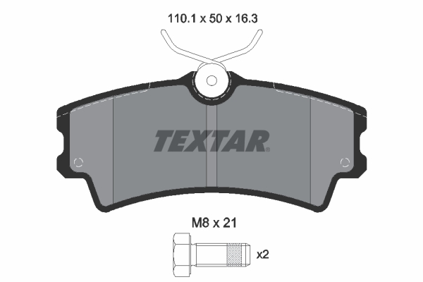 TEXTAR 2430201 комплект...