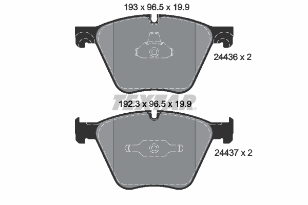 TEXTAR 2443601 Q+ set...