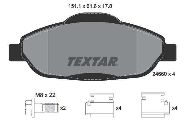 TEXTAR 2466001 Sada...