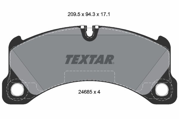 TEXTAR 2468501 set placute...