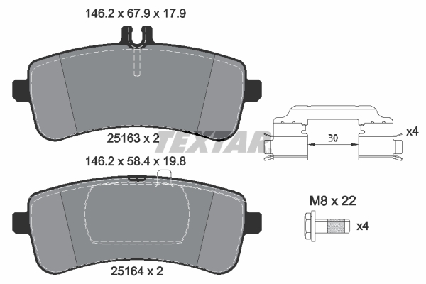 TEXTAR 2516301 Q+ set...