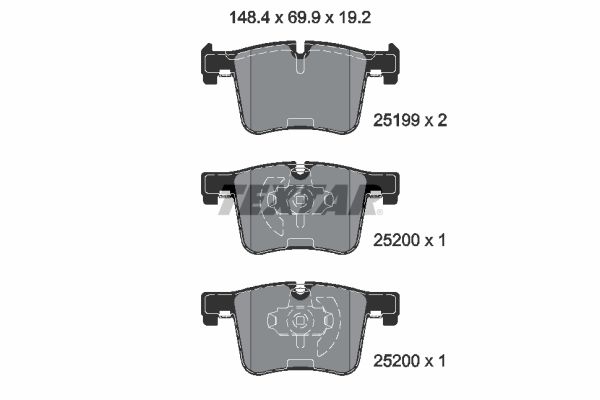 TEXTAR 2519901 Sada...