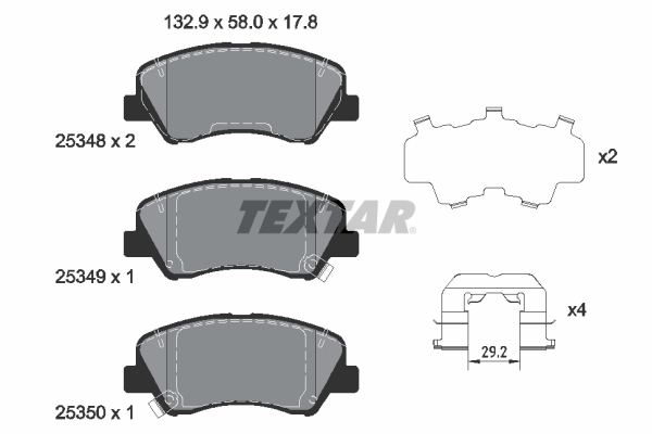 TEXTAR 2534801 Q+ set...