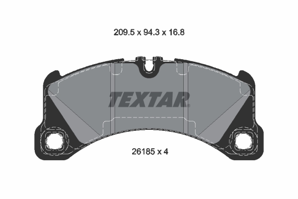 TEXTAR 2618501 комплект...