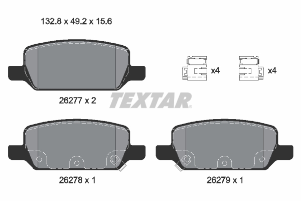 TEXTAR 2627701 Q+ set...