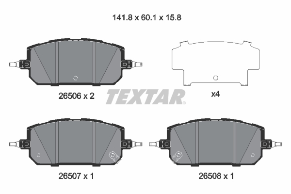 TEXTAR 2650601 Q+ комплект...