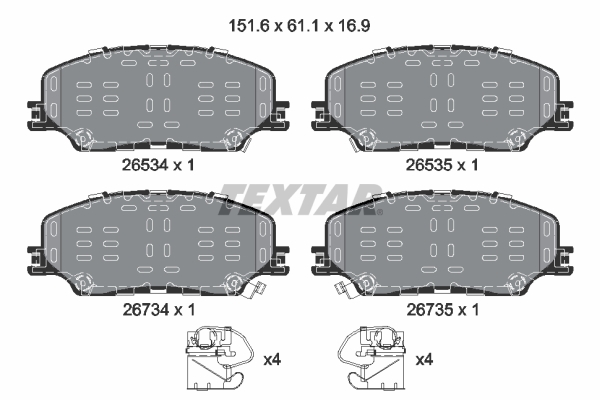 TEXTAR 2653401 Kit de...