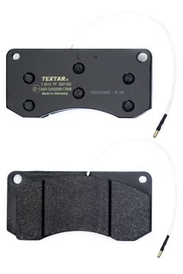 TEXTAR 2901302 Bremsbelagsatz, Scheibenbremse