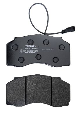 TEXTAR 2907702 Bremsbelagsatz, Scheibenbremse