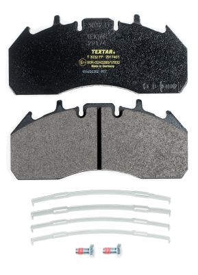 TEXTAR 2917401 Bremsbelagsatz, Scheibenbremse
