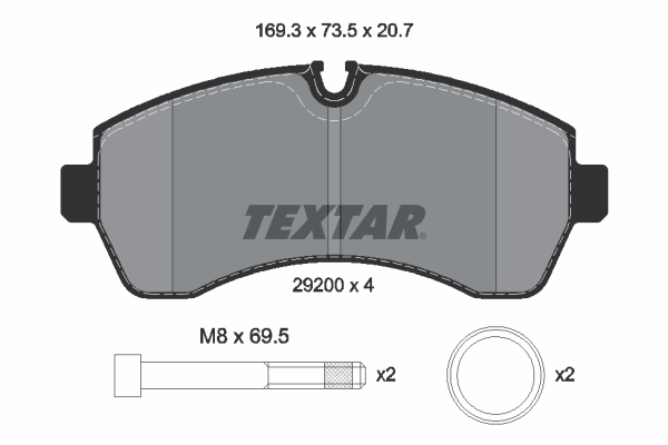 TEXTAR 2920006 Q+ set...