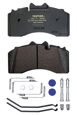 TEXTAR 2922801 Bremsbelagsatz, Scheibenbremse