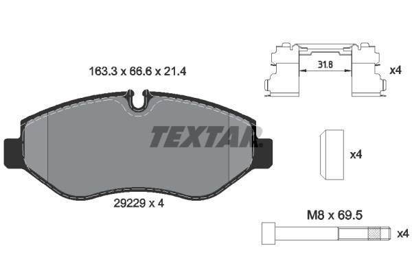 TEXTAR 2922901 Sada...