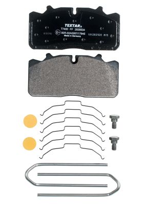 TEXTAR 2928504 Lightweight Technology Bremsbelagsatz, Scheibenbremse