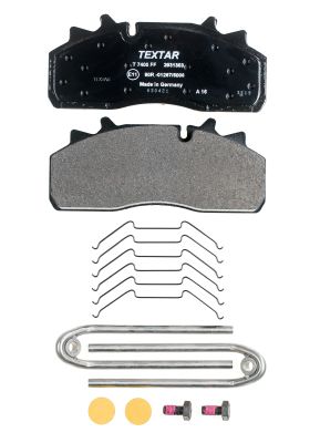 TEXTAR 2931303 Lightweight Technology Bremsbelagsatz, Scheibenbremse
