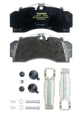 TEXTAR 2933102 Bremsbelagsatz, Scheibenbremse