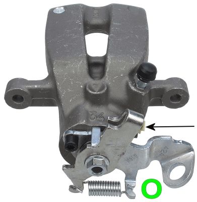 TEXTAR 38035100 Bremssattel