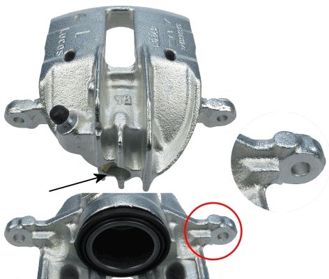 TEXTAR 38139600 Bremssattel