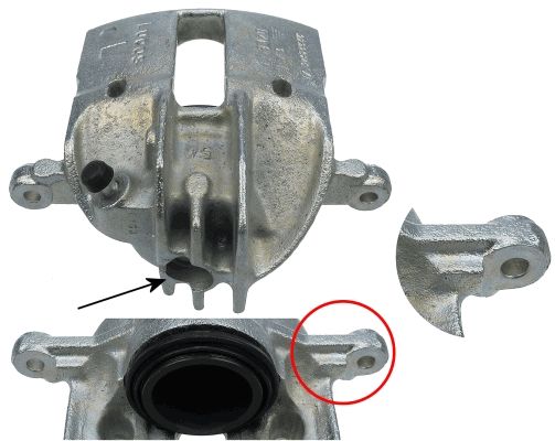 TEXTAR 38204100 Bremssattel