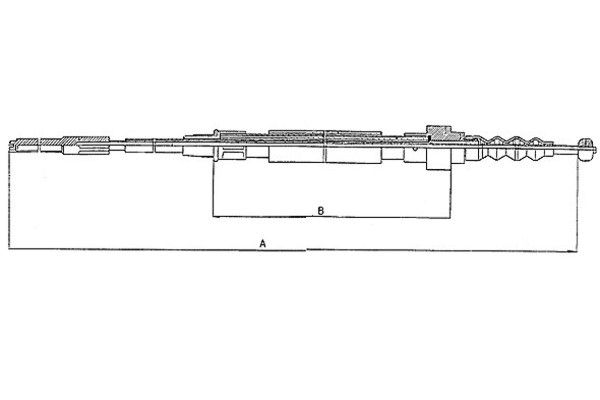 TEXTAR 44003100 Seilzug, Feststellbremse