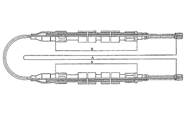 TEXTAR 44003300 Seilzug, Feststellbremse
