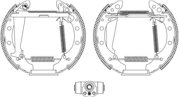 TEXTAR 84044700 Shoe Kit...