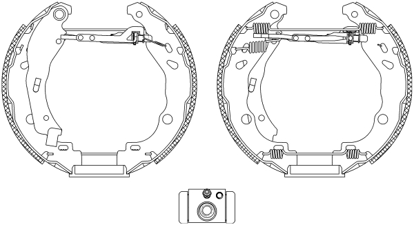 TEXTAR 84077200 Shoe Kit...