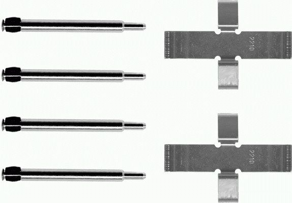 TEXTAR 82012100 Zubehörsatz, Scheibenbremsbelag
