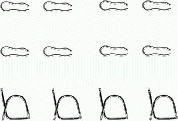 TEXTAR 82014700 Zubehörsatz, Scheibenbremsbelag