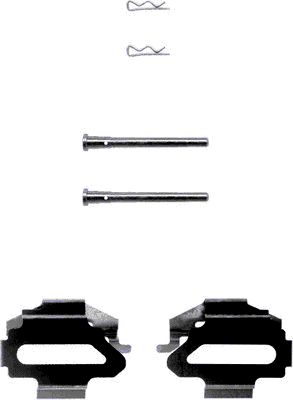 TEXTAR 82031600 Zubehörsatz, Scheibenbremsbelag